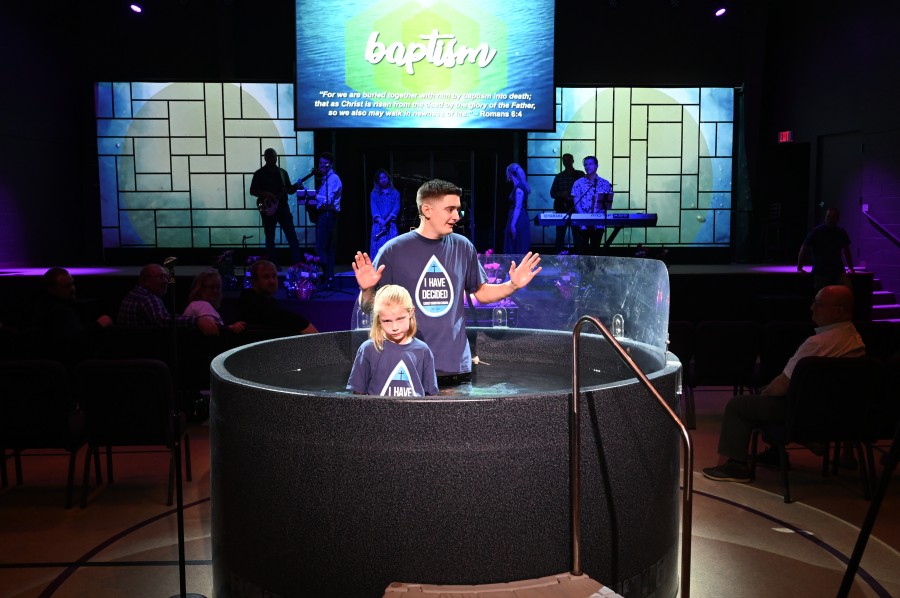 Random picture from 2021 Easter Baptisms